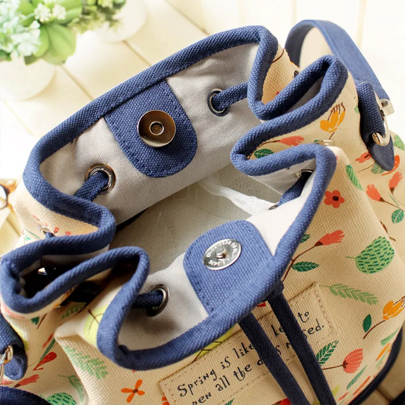 

Miss BUCKET BAG canvas bag spring bag double shoulder bag Single Shoulder Bag Messenger Bag women's bag
