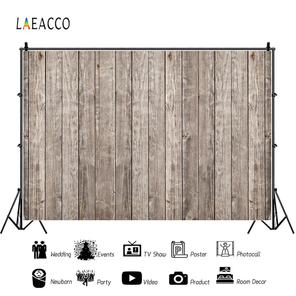 Laeacco красочные деревянные полы текстура древесины фотографии фоны новорожденные