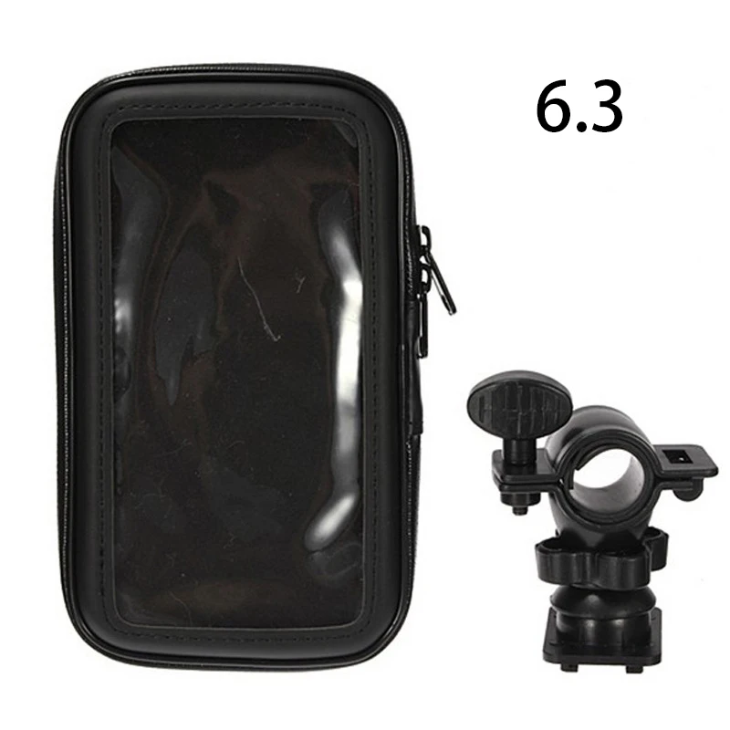 

3 Size Bicycle Bicycle Head Tube Handlebar Mobile Phone Bag Protective Cover Screen Mobile Phone Holder Bag Protective Cover
