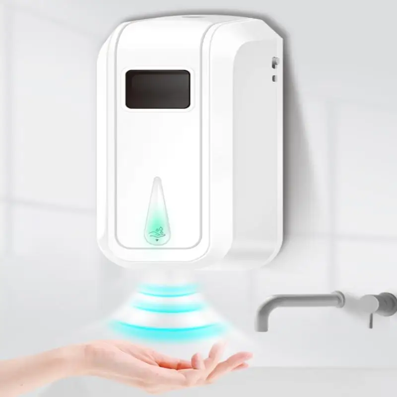 

1100ML Automatic Fluid Soap Dispenser Contactless Infrared Sensor Induction Soap Dispenser Pump Shower Soap Bottle Bath Kitchen