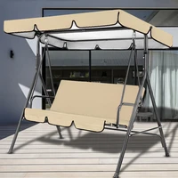 2pcs waterproof oxford cloth garden patio swing seat top cover outdoor camping courtyard hanging hammock chair canopy cover