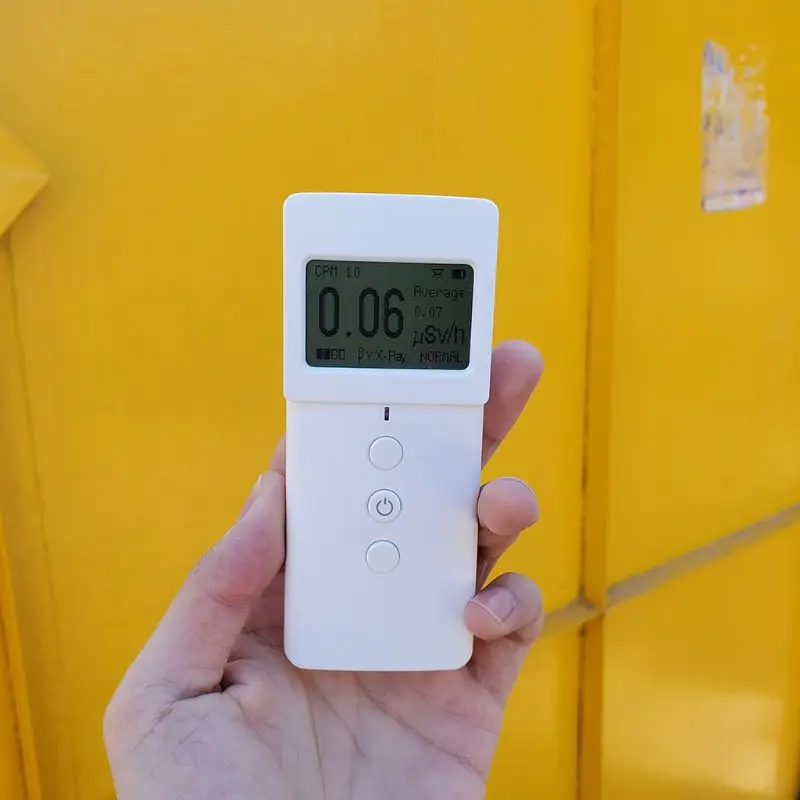 

KB6011 Geiger Counter Nuclear Radiation Detector Dosimeter Beta Gamma X-Ray Test 63HF