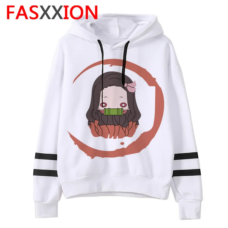Demon Slayer мультфильм для мужчин/для женщин толстовки аниме унисекс harajuku эстетическое 90s Толстовка ulzzang Графический повседневное Мужской капюшон