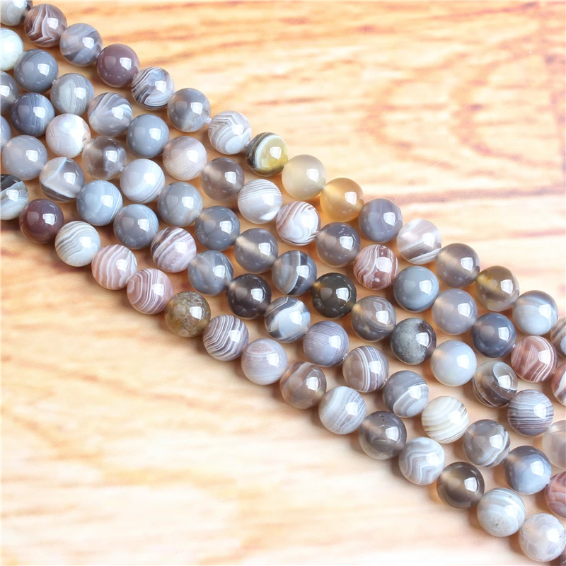

Natural stone round bead Persian Gulf agate loose beads 6 / 8 / 10 / 12mm suitable for jewelry making DIY Bracelet Necklace