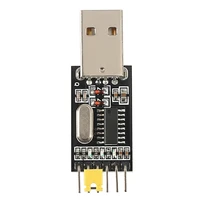 ch340 module usb to ttl ch340g upgrade download a small wire brush plate stc microcontroller board usb to serial