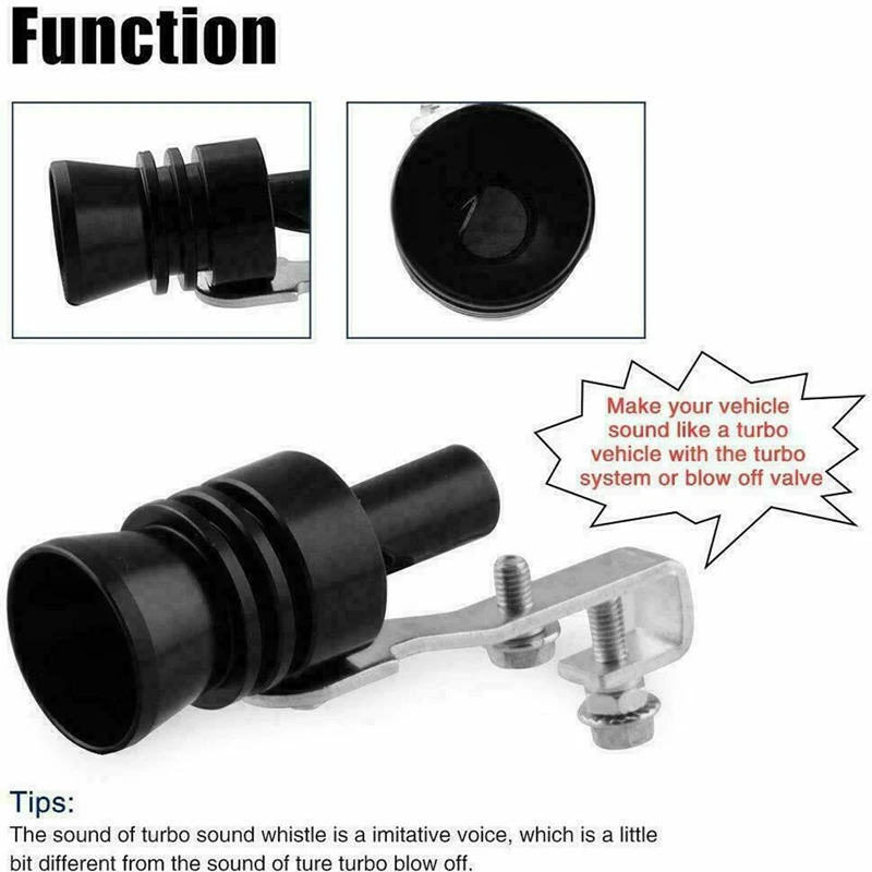 

Универсальный звуковой симулятор автомобиля, автомобильный турбо звуковой свисток, устройство для ремонта выхлопной трубы, турбо звуковой...