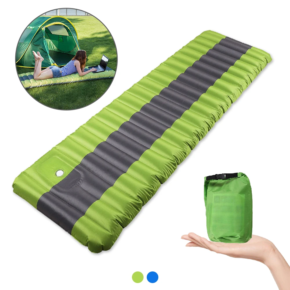 

Outdoor Inflatable Air Mattresses Inflatable Sleeping Pad Ultralight Camping Mat Moisture-proof Hiking Air Mat Camping Bed
