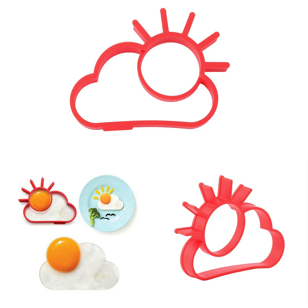 Милый новый инструмент для блинов и завтраков силиконовая форма жареных яиц