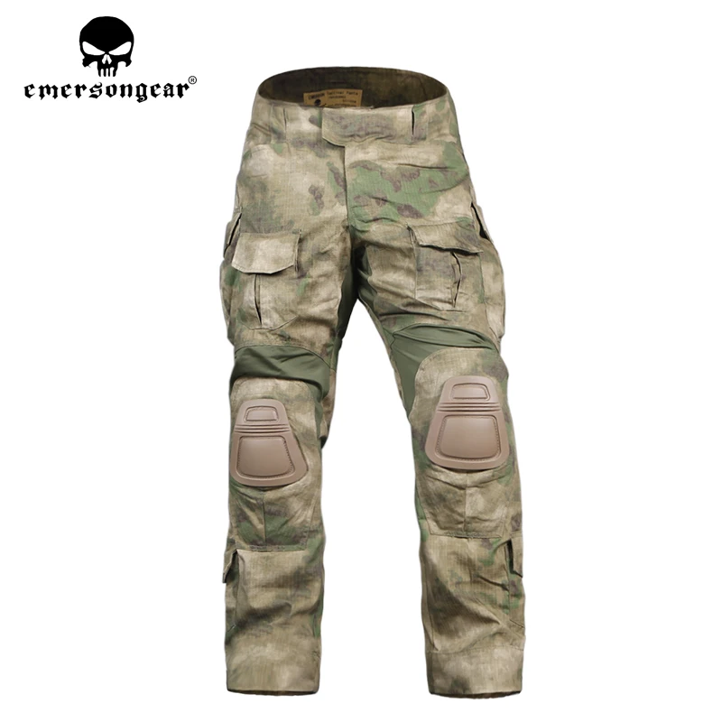 Emersongea тактические G3 Брюки Combat Gen3 BDUTrousers армейские военные страйкбол Пейнтбол Охотничьи грузовые мужские брюки - Цвет: EM9351ATFG