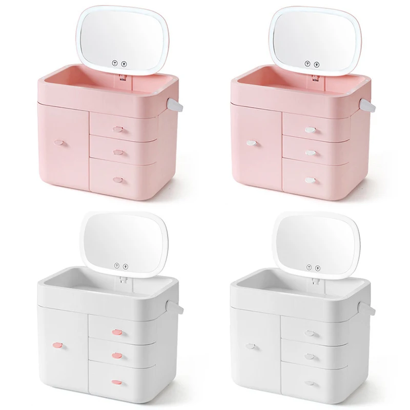 Коробка для приема косметики многослойная домашняя отделочная коробка