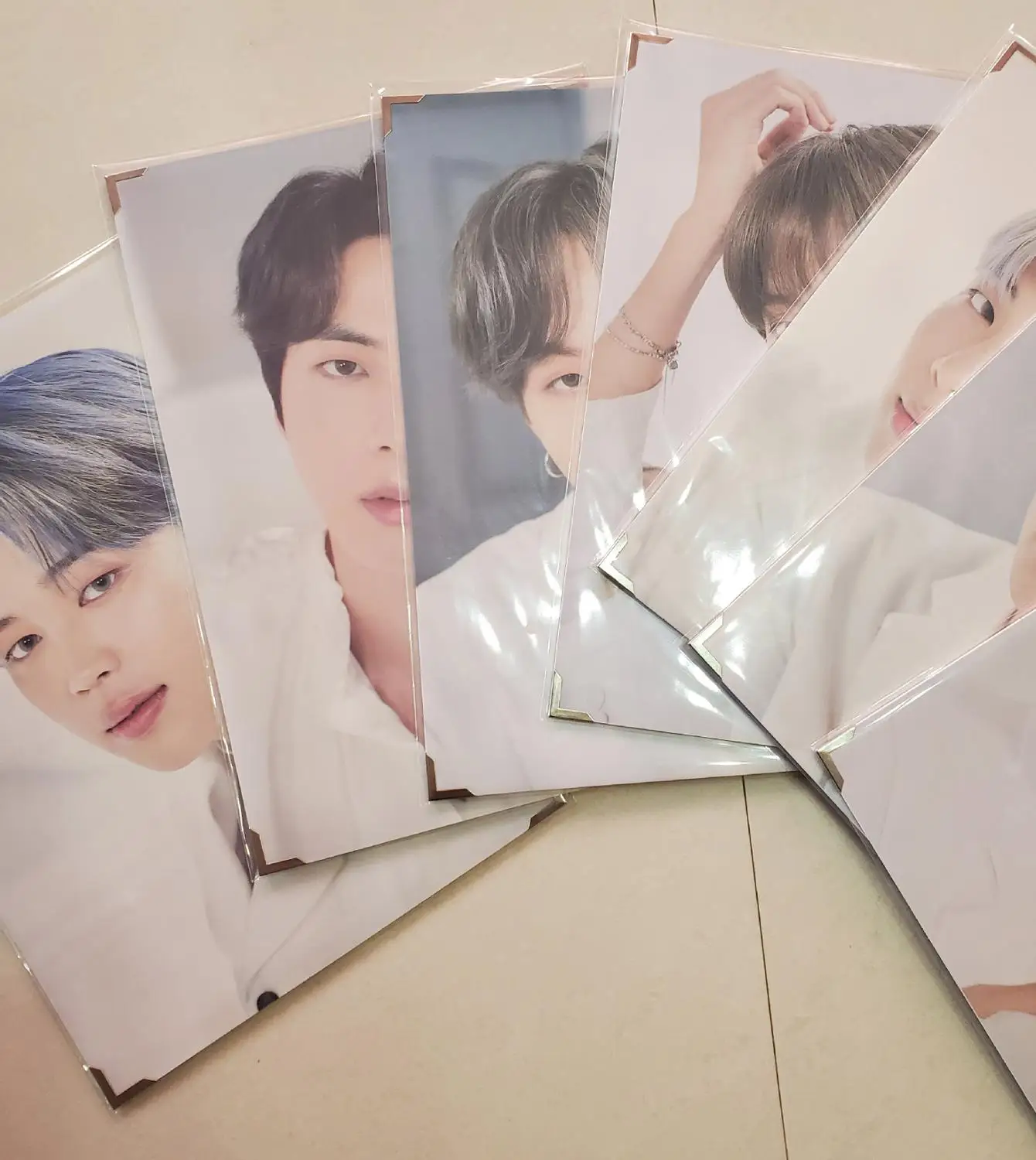 1 шт. фоторамка Kpop Star JIN RM SUGA JIMIN JUNGKOOK JHOPE V фото в реальном времени Поклонники картин
