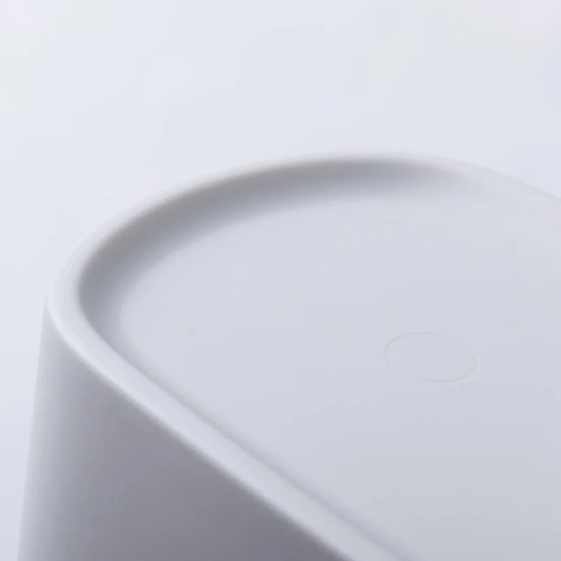 

European Kitchen Household Hanging Trash Can Narrow Bathroom Paper Storage Creative Desktop Countertop Plastic Storage Bucket