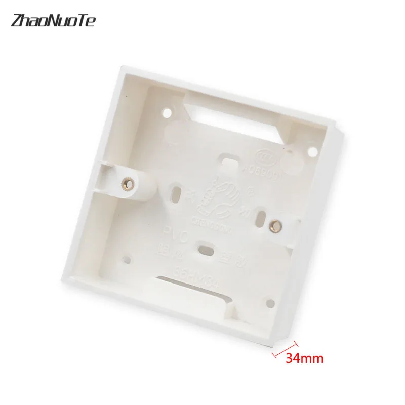 Внешнее крепление настенное переключатель коробка проводки 86*86*34 мм для 86 *
