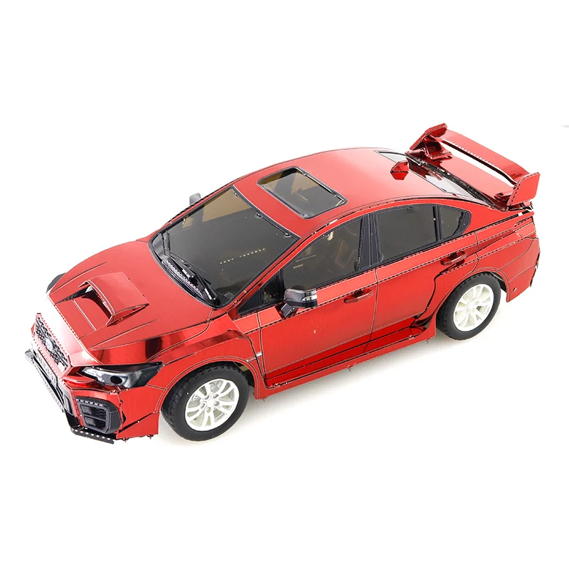 Металлические 3D Пазлы Железная Звезда Subaru WRX STI 2019 гоночный автомобиль