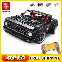 mould king app off road car remote control sports car building blocks 3695pcs assemble model rc truck moc bricks boys