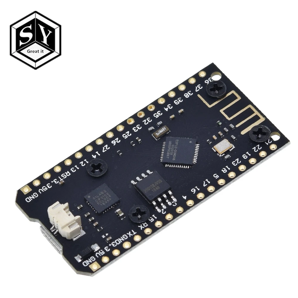 WEMOS ESP32 OLED и для Arduino WiFi модули + Bluetooth двойной ESP 32 32S ESP8266 OLED|Интегральные схемы| |