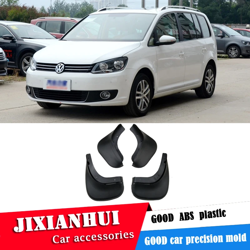 For Volkswagen TOURAN 2004-2015 Mudflaps Splash Guards Front With the color and rear Mud Flap Mudguards Fender Modified special |