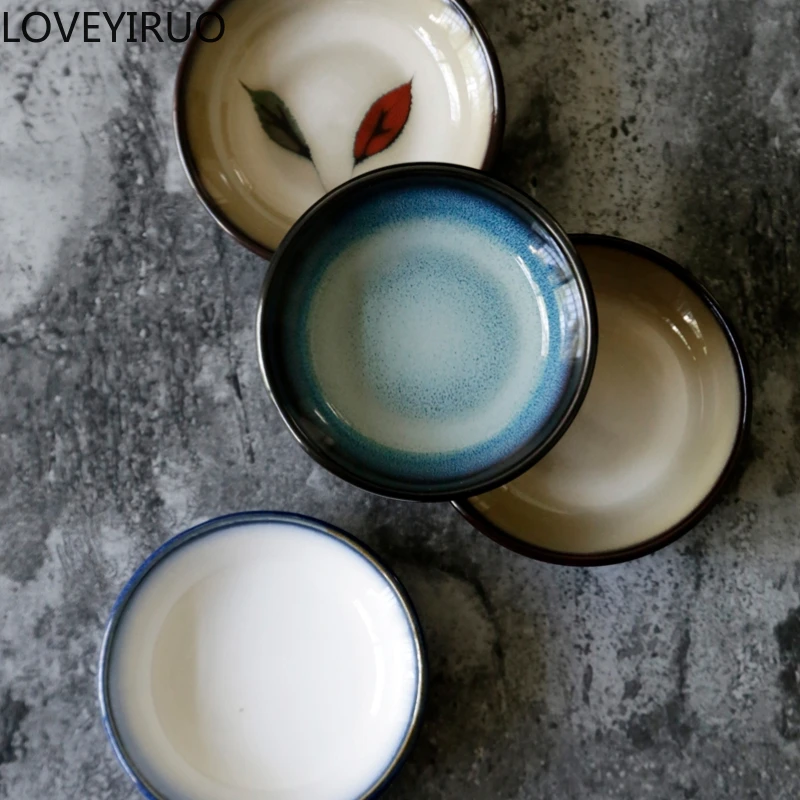 В японском стиле керамика погружения блюдо для закусок творческий вкус