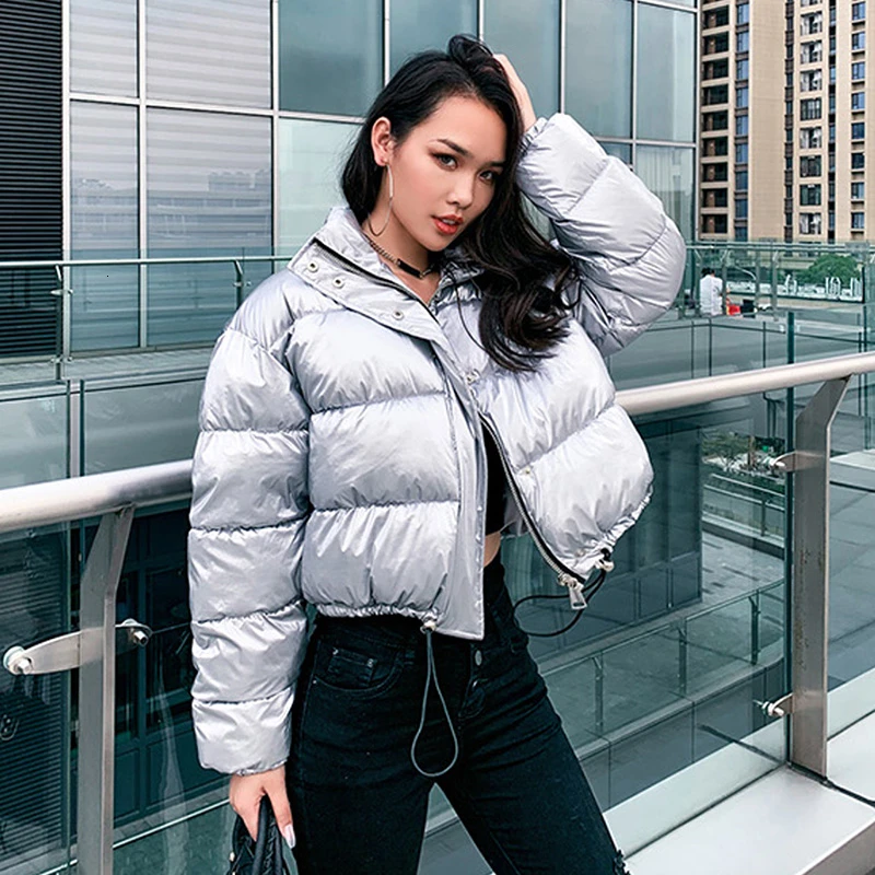 Зимнее пальто женская пуховая парка с хлопковой подкладкой Женская куртка 2020