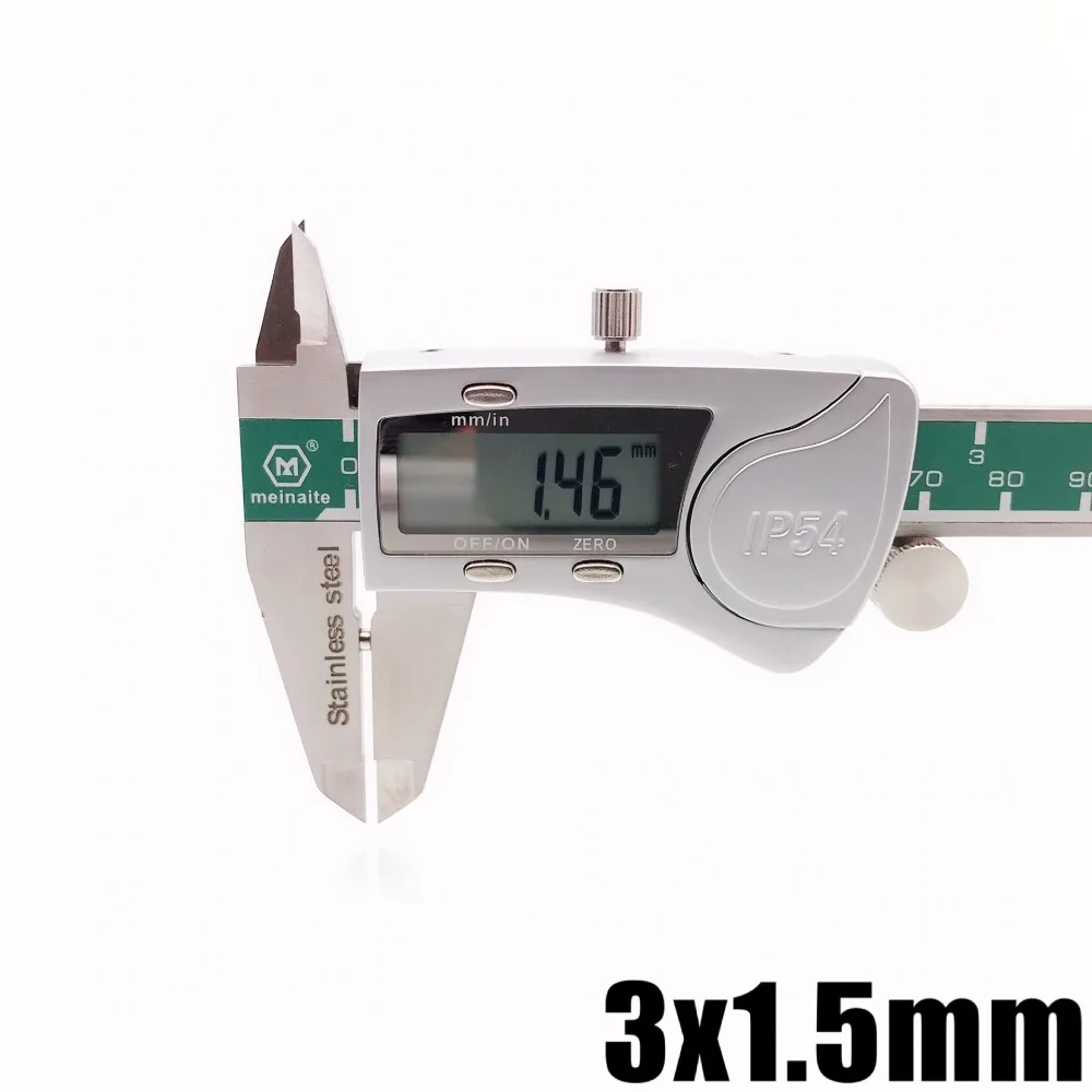 

5000pcs 3x1.5mm Neodymium disc mini Magnets 3x1.5 N35 ndfeb Super Strong Permanent Magnet high quality 3*1.5 D3*1.5mm