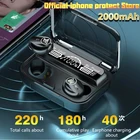 TWS M16 Bluetooth 5,1 наушники 2000 мАч зарядная коробка беспроводные наушники стерео спортивные водонепроницаемые наушники гарнитура с микрофоном