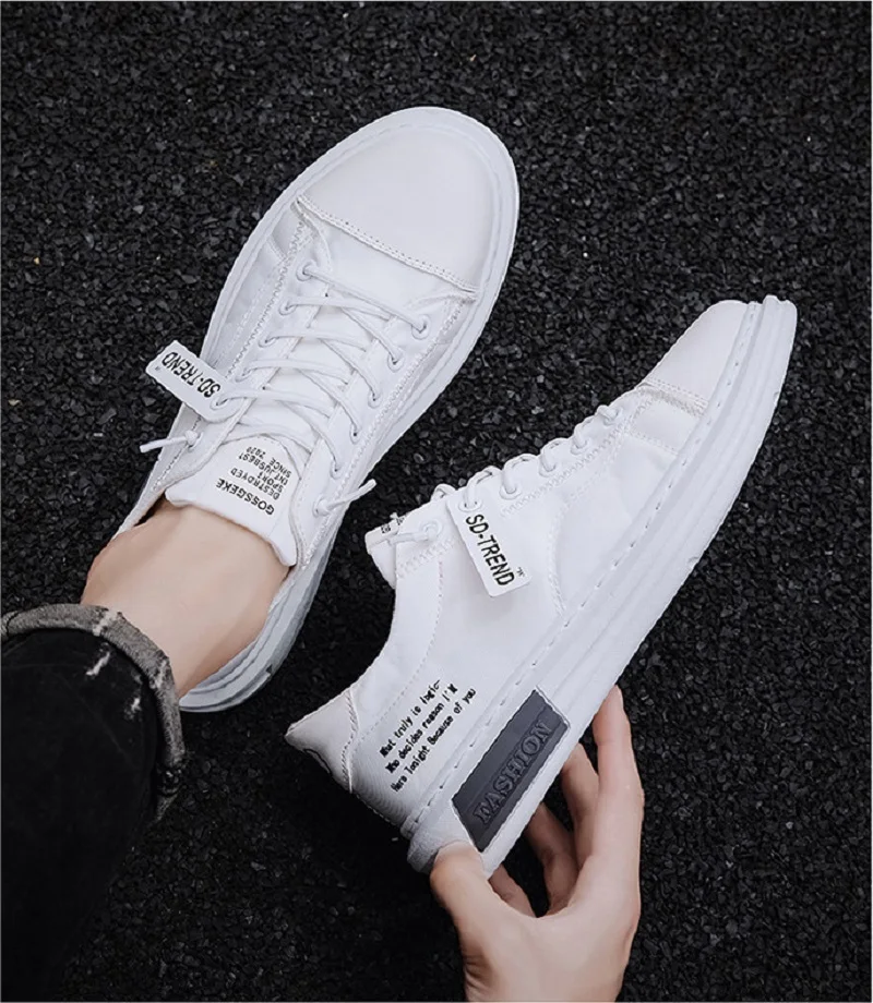 Мужские кеды My-Love повседневные холщовые кроссовки для скейтборда спортивная