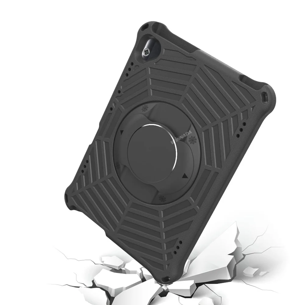 

Black huawei mediapad t5 case 10.1 Inch with strap Bracket function EVA full body funda tablet cover kids