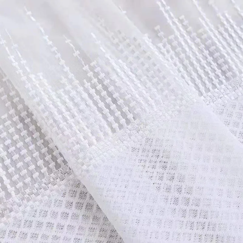 Продвижение Горячая Распродажа домашний Шторы вышивка Частицы дизайн тюль для