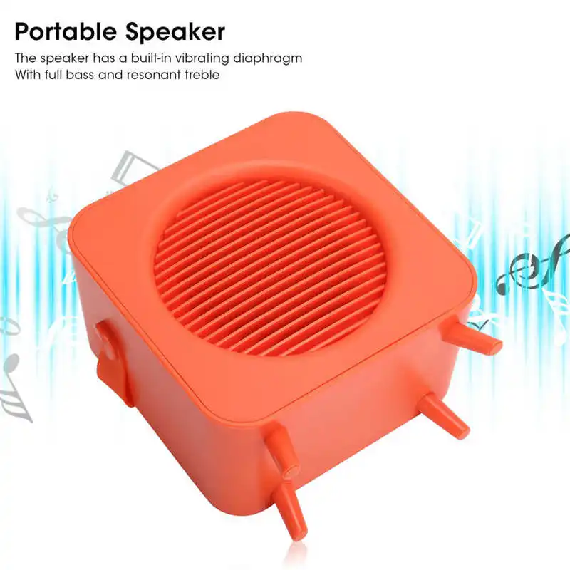 Профессиональный Стильный Милый беспроводной Bluetooth динамик переносной