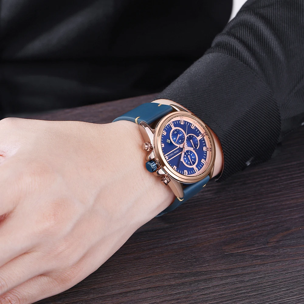 Мужские спортивные водонепроницаемые часы с мини-фокусом военные армейские