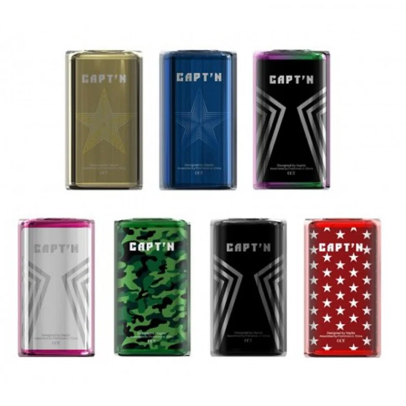 Оригинальный Vaptio Capt'n 220 Вт бокс вейп мод 18650 батарея электронная сигарета 1 3 &quotTFT