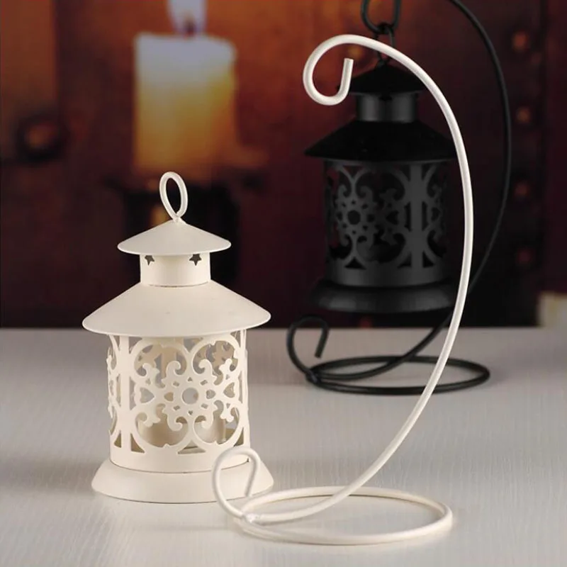 1 шт. европейский Железный подсвечник с отверстиями украшение для дома и свадьбы