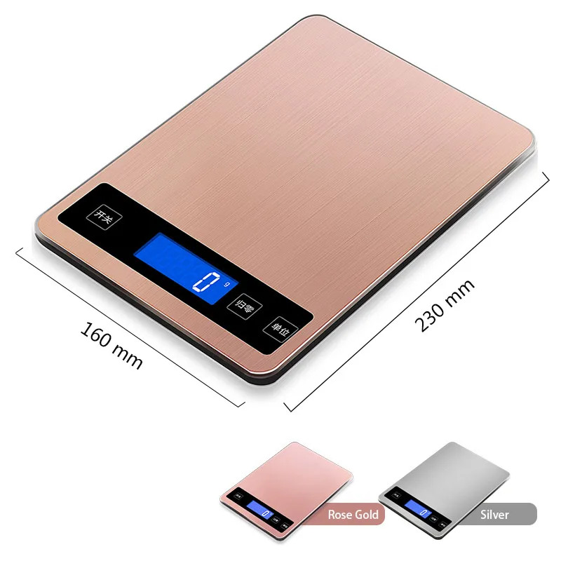 AMINNO LED электронные весы USB перезаряжаемые цифровые кухонные грамм / унция мл для