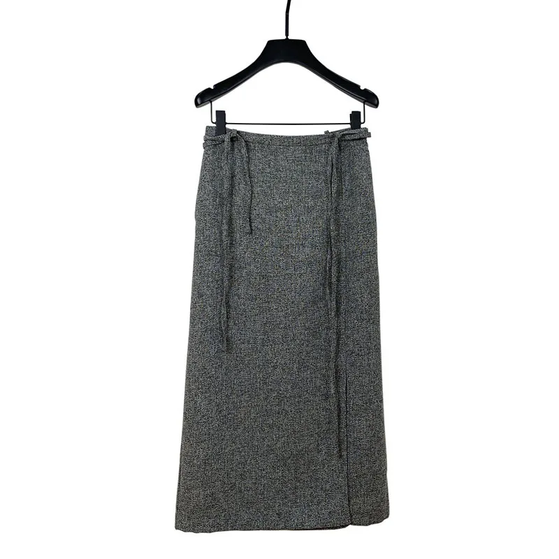 

Women's spring and summer new style commuter bag hip skirt solid color skin-friendly skirt