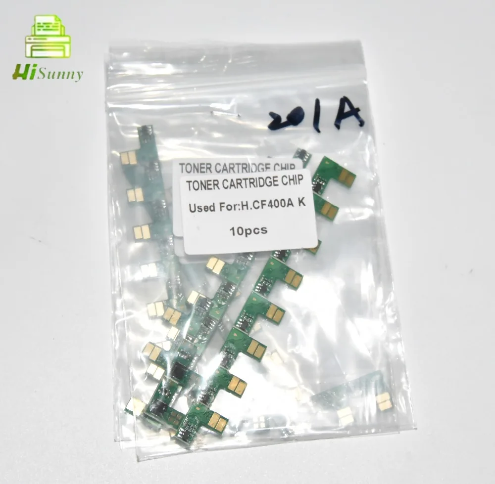 CF400 CF400A CF401A CF403A CF402A для HP Color LaserJet Pro M252dw M252n MFP M277dw M277n M274 сменный чип картриджа с