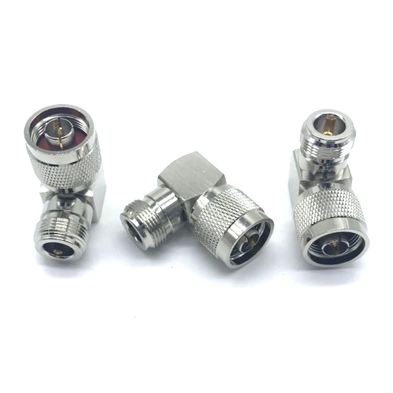 

1PCS N Male Change to N Female 90 Degree Copper Connector Plug for Baofeng Motorola ICOM TYT HYT Car Mobile Radio Walkie Talkie