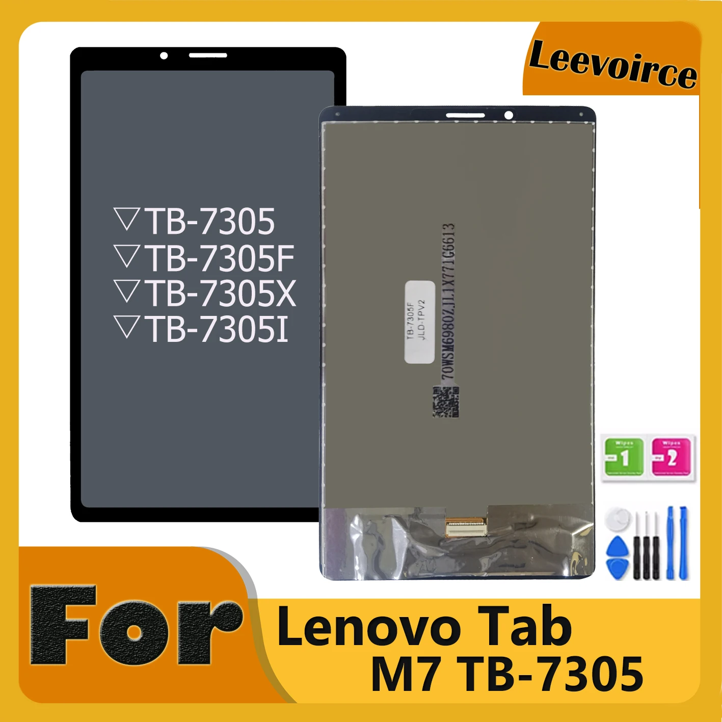 Оригинальный 7-дюймовый ЖК-дисплей для Lenovo Tab M7 TB-7305 TB-7305F TB7305X + цифровой