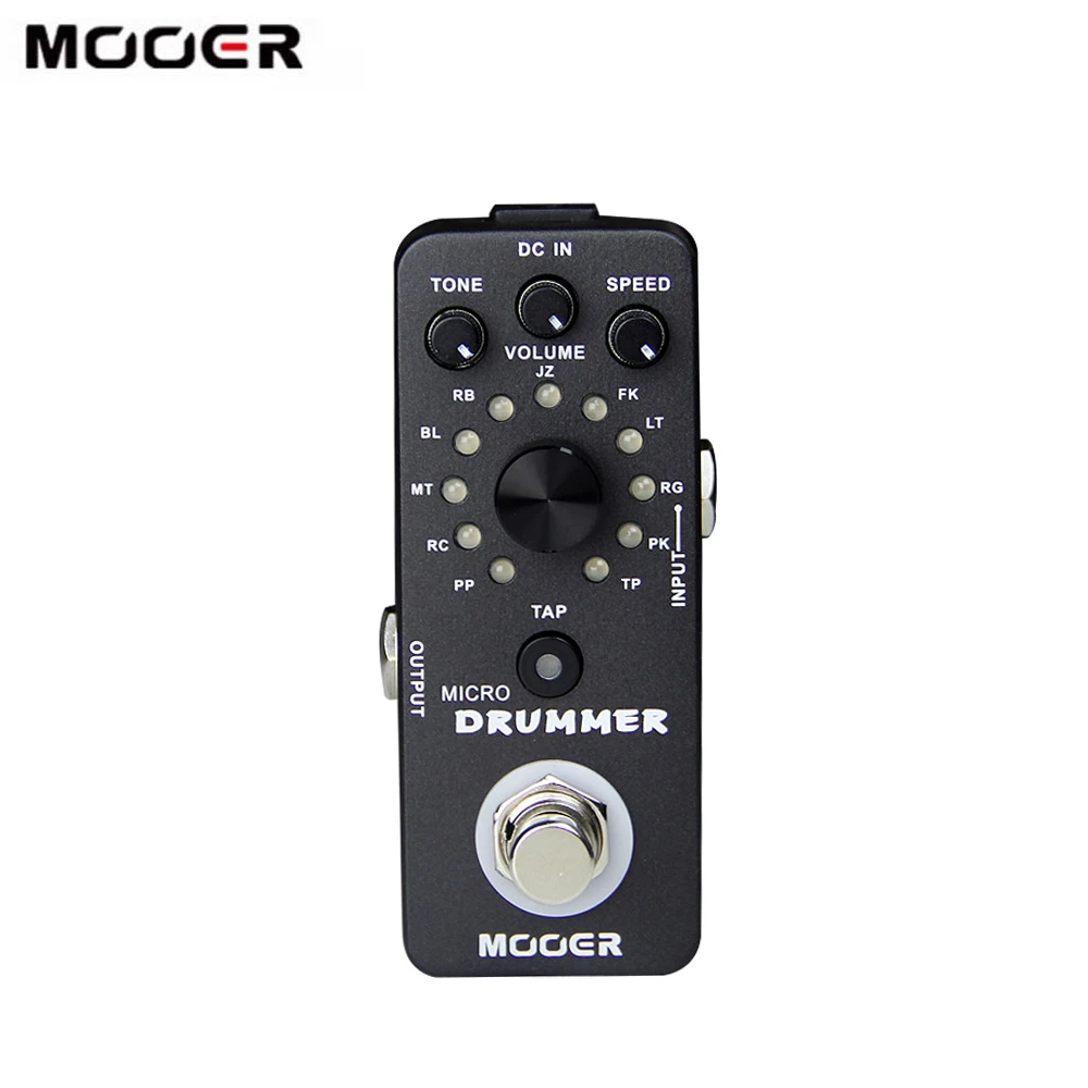 MOOER микро барабанная гитарная педаль цифровая машина для создания эффектов