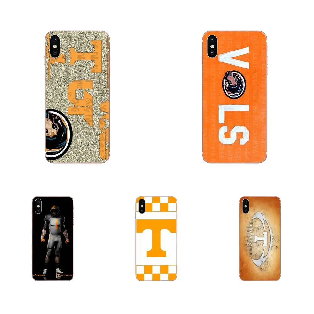 Мягкая окраска кожи Tennessee vols Логотип для Apple iPhone 4 4s 5 5C 5S SE 6 6S 7 8 Plus X XS Max XR | Мобильные