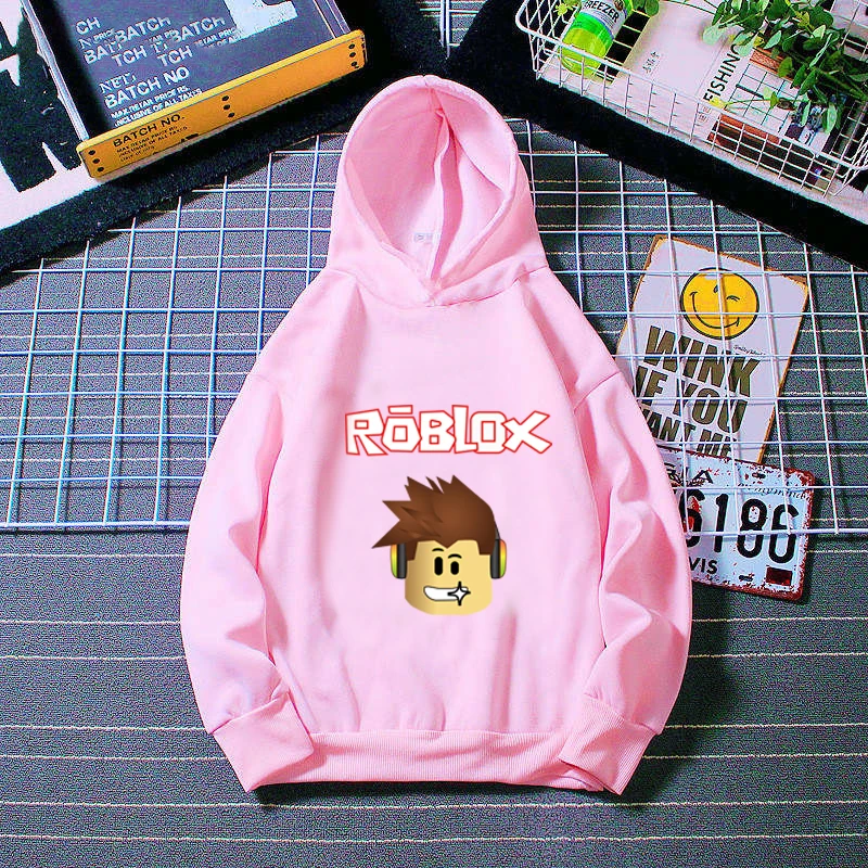 

Children Hoodie Robloxing Girls Jogging Boys Cartoon Sweatshirt Top Children's Kids Clothes GameNew4T-14T Cheeky boy child track