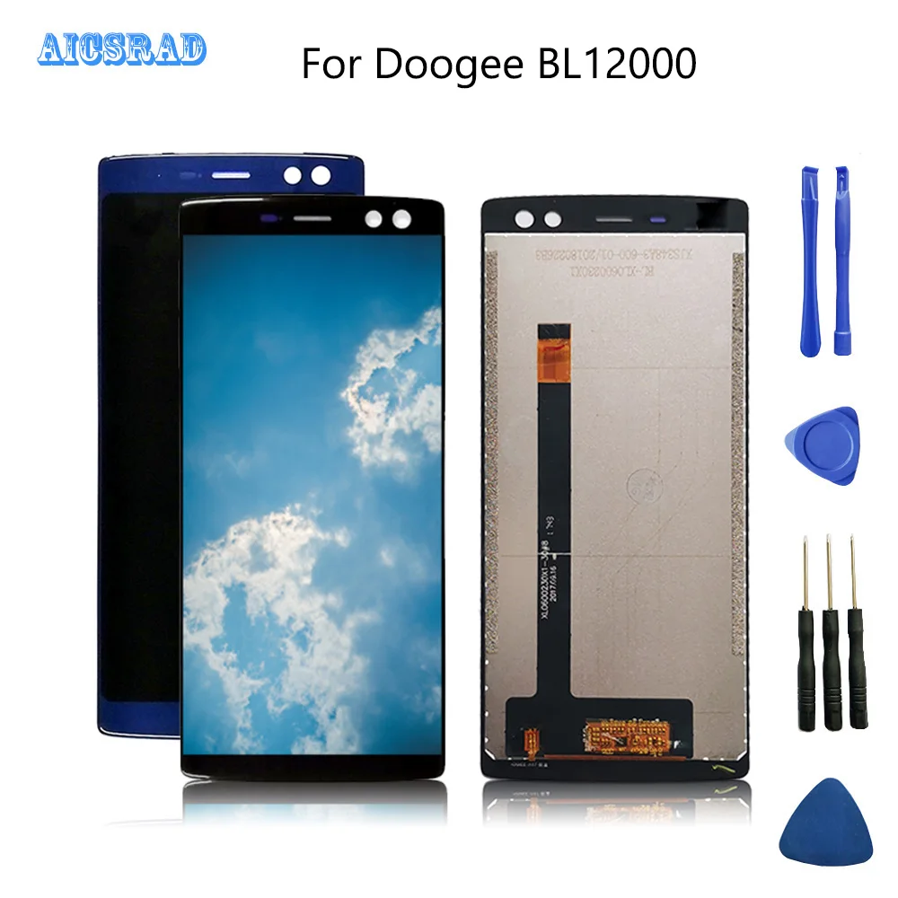 Оригинальный новый 100% тестирование Для Doogee BL12000 ЖК-дисплей Дисплей + сенсорный