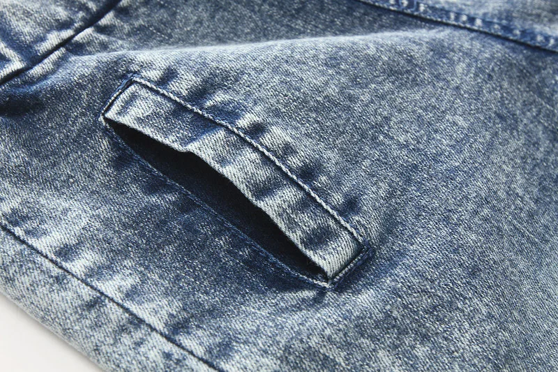 Джинсы для мальчиков IENENS детские свободные джинсовые брюки длинные узкие прямые