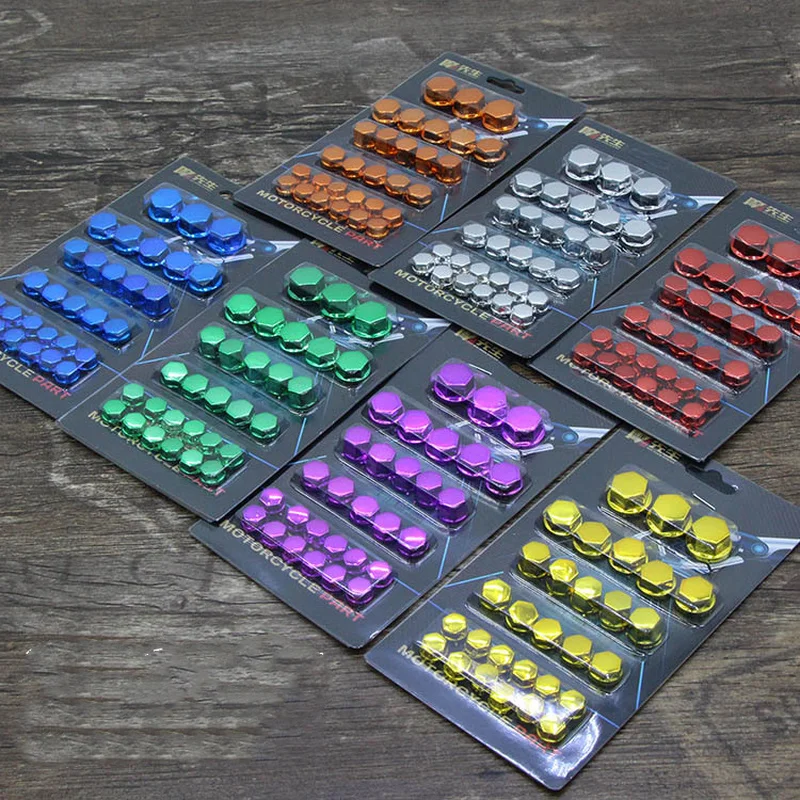 Гайка мотоцикла крышка крышки болта Декор Центровой Мотор велосипед формовка