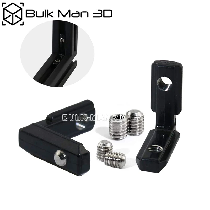 100 шт./лот оптовая продажа 90 градусов Внутри Скрытая угловой кронштейн для 2020 V