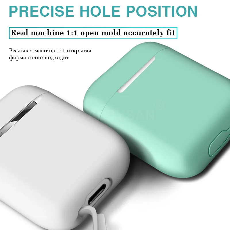 Оригинальный официальный Мягкий силиконовый чехол для Apple Airpods Pro TPU полное