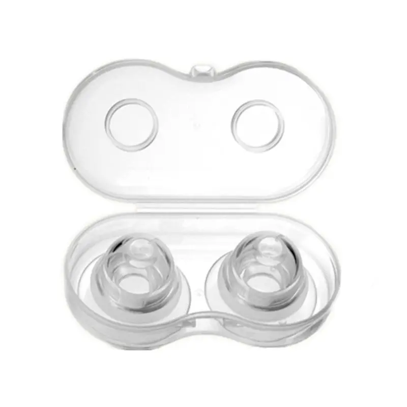 

1 Pair Silicone Nipple Corrector Painless Nipple Sucker Puller Aspirator for Correction Flat Inverted Nipples Breast Feeding Wom