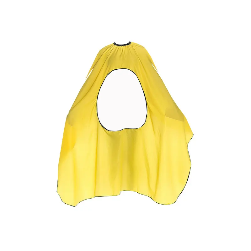 

Adult Salon Hair Cut Hairdressing Barbers Hairstylist Cape Gown Waterproof Barber Cover Cloth Transparent Covers WH998