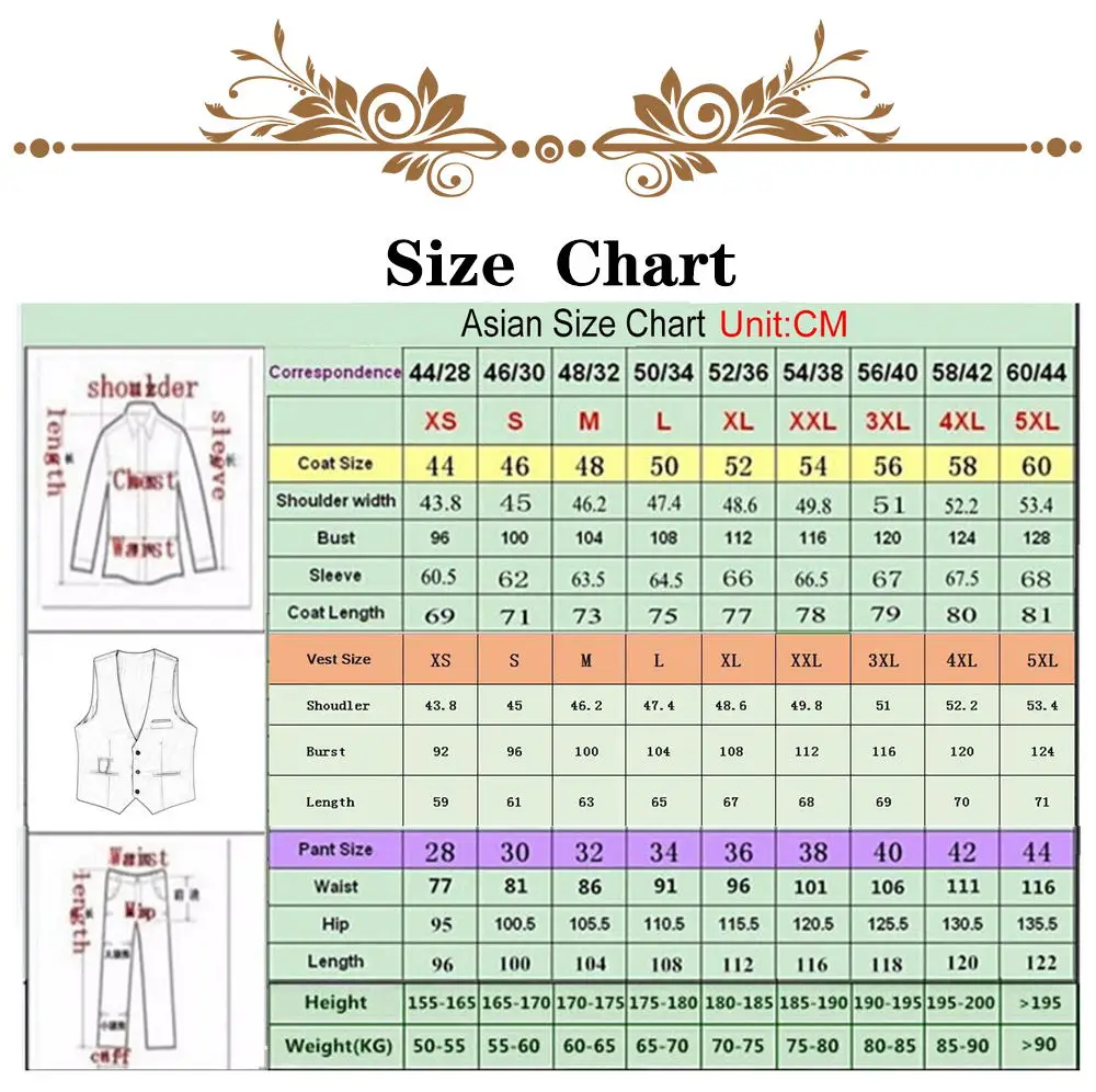 Wit Jacquard Mannen Suits Slim Fit 3