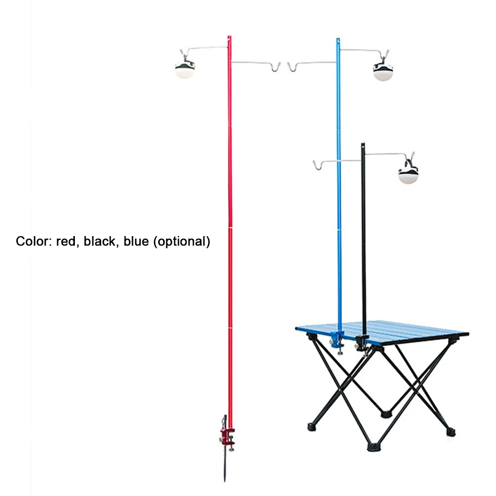 

Outdoor Camping Hangings Light Fixing Stand Hiking Lamp Bracket Lights Lamp Holder Lantern Stand Bracket Holder Hangings Rack