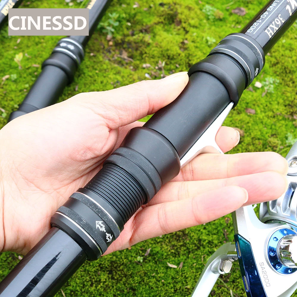 

Rotating fishing rod FRP telescopic sea rod 2.1-3.6m short pole long shot super hard and ultra light portable fishing gear